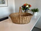 Wilgentenen mand ovaal 65 x 45 cm, Huis en Inrichting, Woonaccessoires | Schalen en Manden, Ophalen, Gebruikt, Mand, Riet
