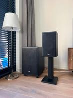 Teufel M200 M6000 Sub/Sat - zeer zeldzaam, Zo goed als nieuw, 120 watt of meer, Front, Rear of Stereo speakers, Ophalen