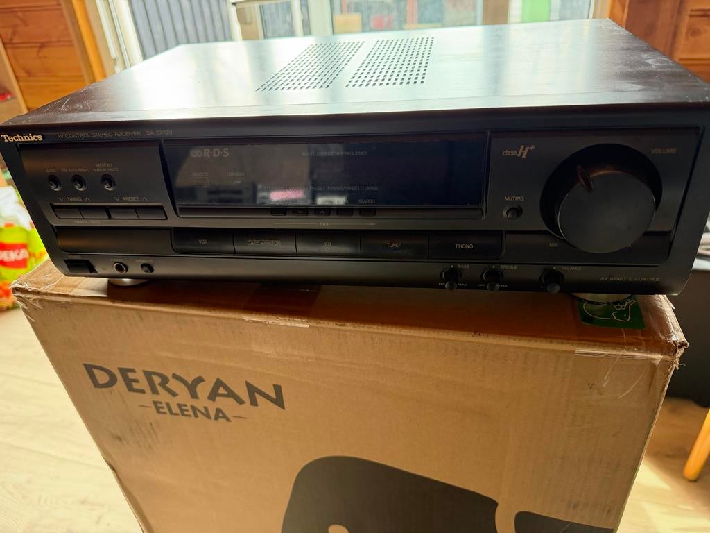 Technics SA-EX120 Stereo Receiver - Goede Staat, Overige merken, Gebruikt, Ophalen of Verzenden, 60 tot 120 watt