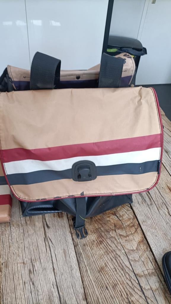 Dubbele fietstas van het merk Beck, Ophalen of Verzenden, Gebruikt, Beck