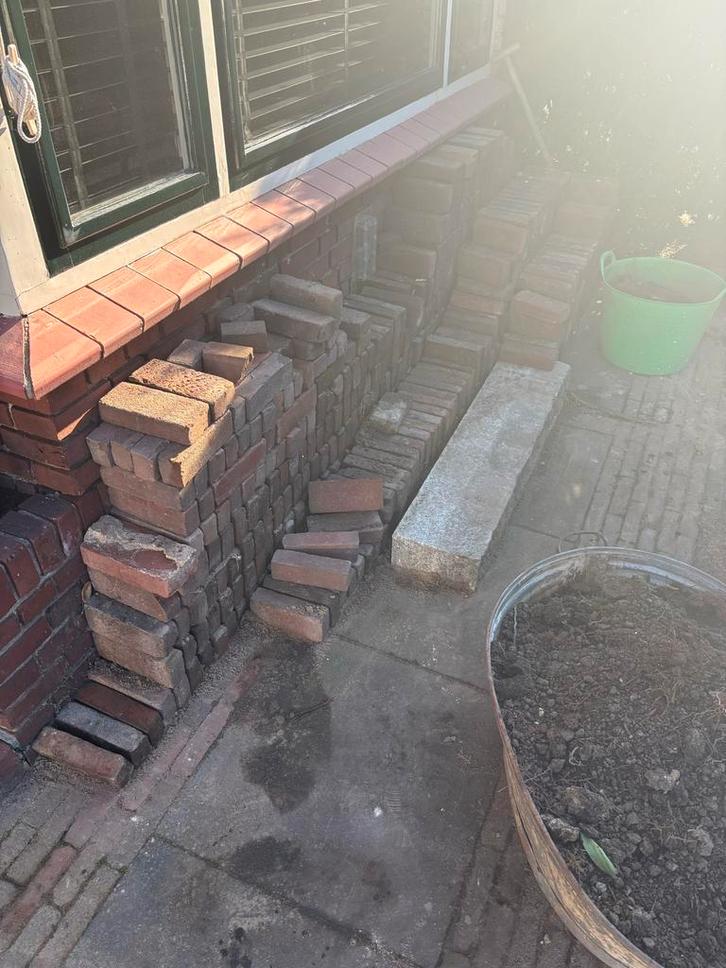 5-6 m² oude waaltjes - perfect voor tuin of terras, Tuin en Terras, Tegels en Klinkers, Gebruikt, Klinkers, Overige materialen