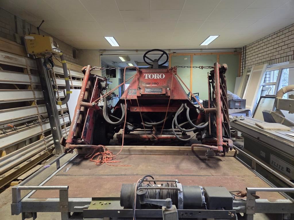 Toro zitmaaier, Tuin en Terras, Zitmaaiers, Ophalen, Gebruikt, Elektrische starter, Toro