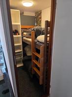 Stapelbed 189x87 cm met matrassen - Ideaal voor stacaravan, Ophalen, Gebruikt, Tweepersoons, 190 cm of minder