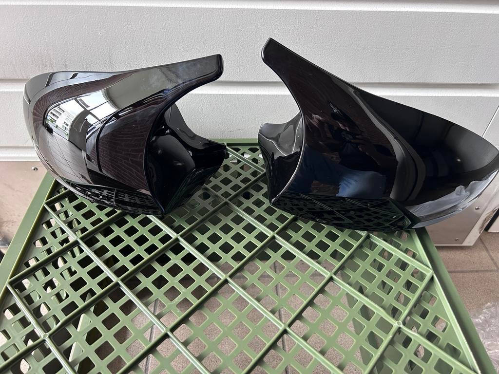 nieuw in doos  BMW E87 Spiegelkappen Glanz Zwart (Set), Ophalen of Verzenden, Nieuw, BMW
