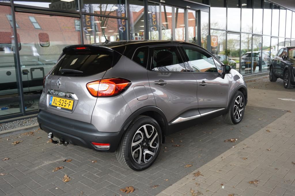 Renault Captur 1.2 TCe Dynamique Automaat | Trekhaak | Navi, Auto's, Automaat, 12 maanden, 4 cilinders, Leder en Stof