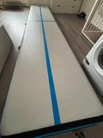 Fbsport Airtrack 5m x 1m x 20cm, Sport en Fitness, Turnen, Ophalen, Kindermaat 122 t/m 140, Zo goed als nieuw, Blauw