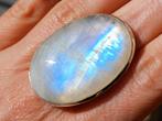 Opmerkelijke 925 zilver ring regenboog maansteen maat 18, Sieraden, Tassen en Uiterlijk, Ringen, Daiva1973@hotmail.com, 18 tot 19