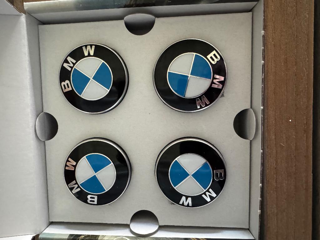 Nieuwe Originele BMW naafdoppen, set van 4., Ophalen of Verzenden