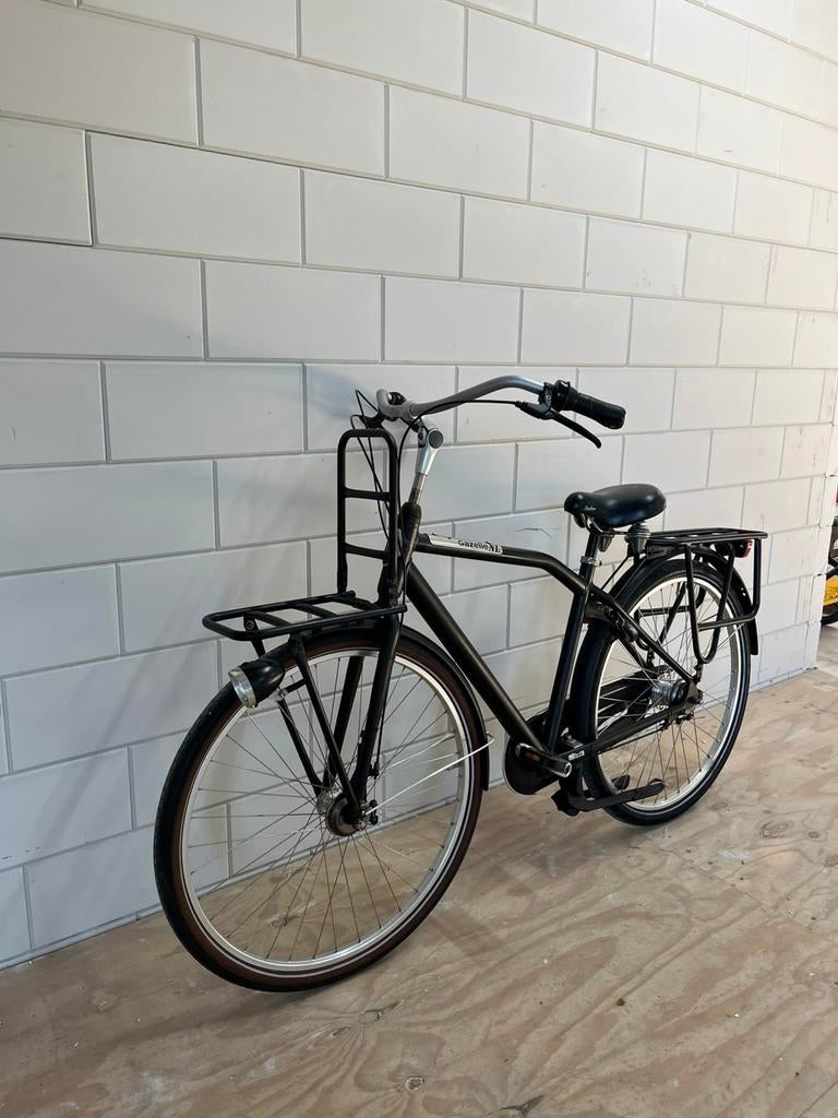 Gazelle Heavy Duty heren 49, Fietsen en Brommers, Ophalen, Minder dan 10 versnellingen, 49 tot 53 cm, Zo goed als nieuw