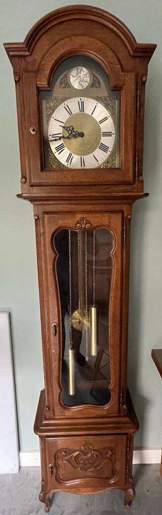 Antieke staande klok - Eikenhout, Ophalen