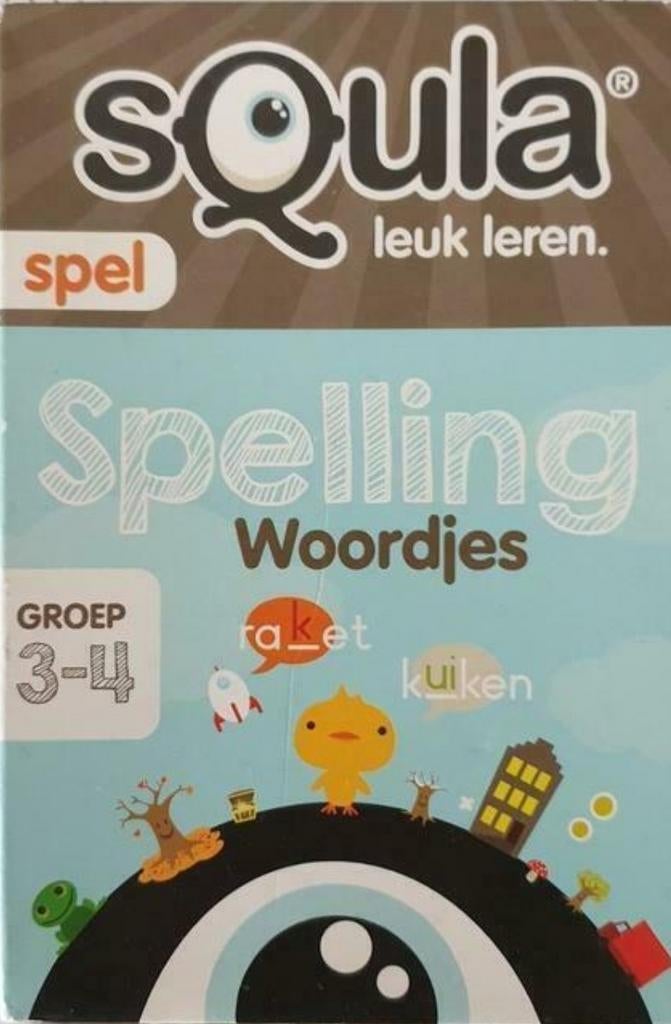 Squla spelling groep 3-4, Ophalen, Zo goed als nieuw