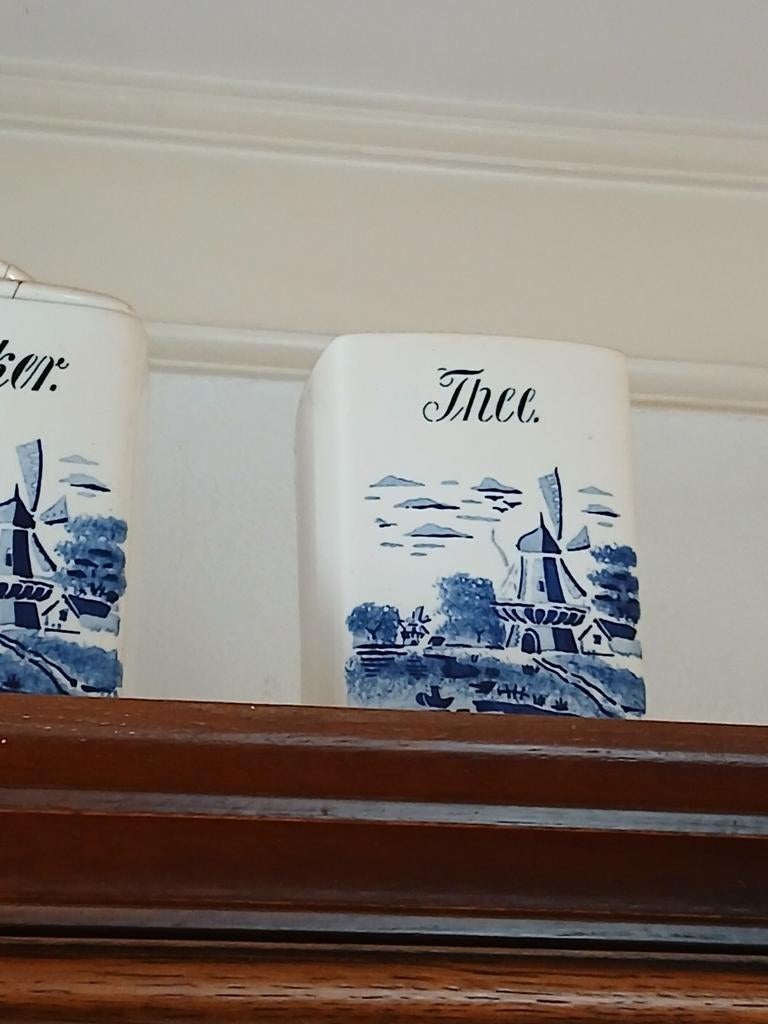 Antieke keuken potten 10 delig, Antiek en Kunst, Ophalen