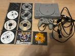 PlayStation 1 console met 9 games, Spelcomputers en Games, Spelcomputers | Sony PlayStation 1, Ophalen of Verzenden, Gebruikt