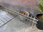 Sierhekwerk met palen, Tuin en Terras, Tuinhekken en Hekwerk, Ophalen of Verzenden, Gebruikt, IJzer, Sierhekwerk