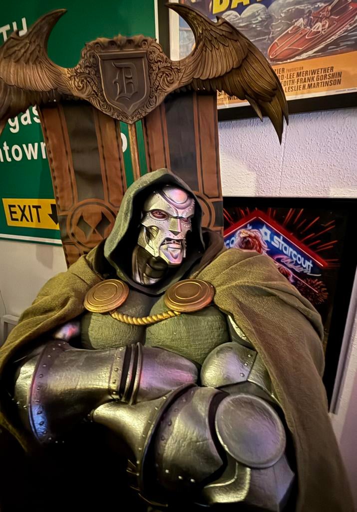 Dr. Doom - Sideshow 1/4 - Marvel nieuw, Ophalen of Verzenden, Nieuw, Film, Overige typen