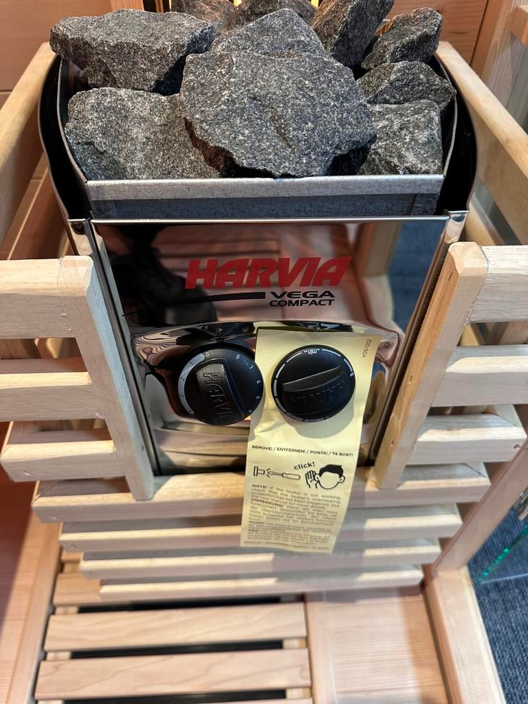 COMBI SAUNA INFRAROOD MET OPGIETKACHEL GRATIS MONTAGE! 🚚, Sport en Fitness, Sauna, ., Fins of Traditioneel, Ophalen of Verzenden