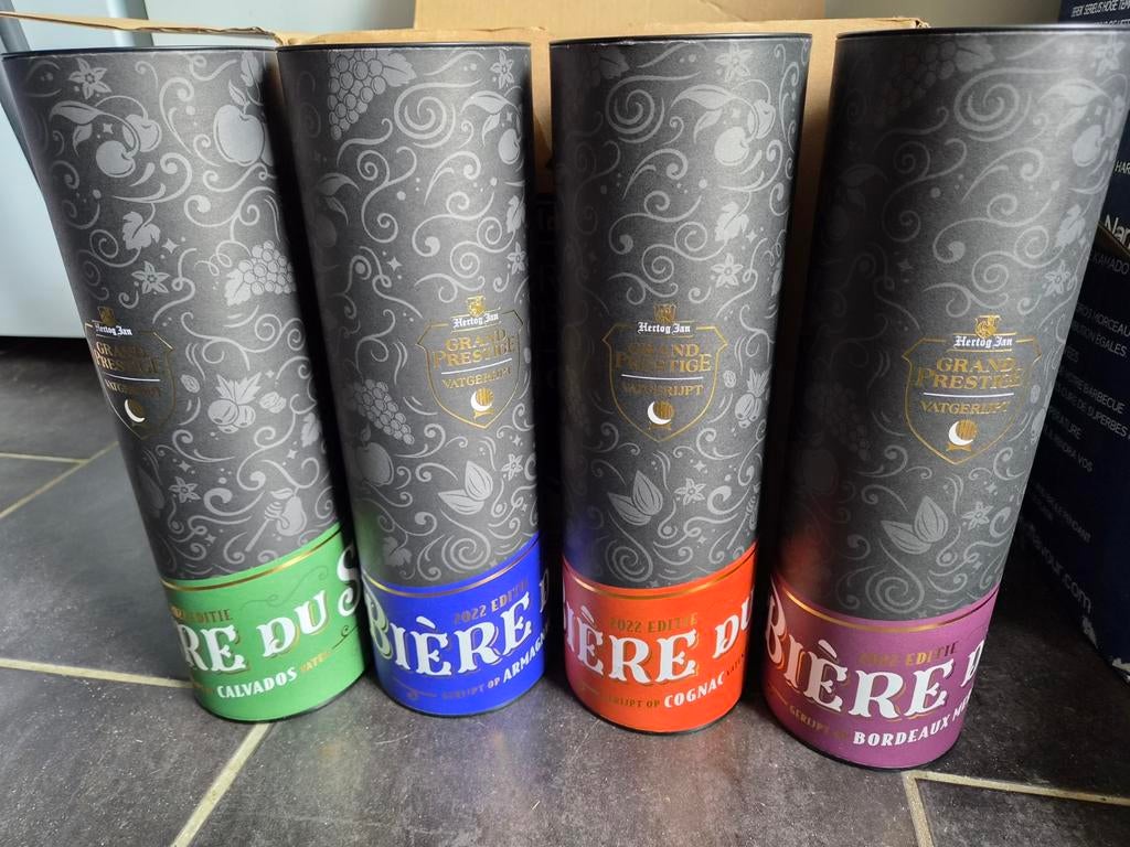 Hertog Jan Vatgerijpt 2022: De Frankrijk Serie - gehele set, Verzamelen, Ophalen of Verzenden, Nieuw, Flesje(s), Hertog Jan