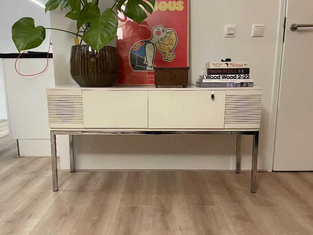 Stereo kastje, Ophalen, Gebruikt, 100 tot 150 cm, Modern retro