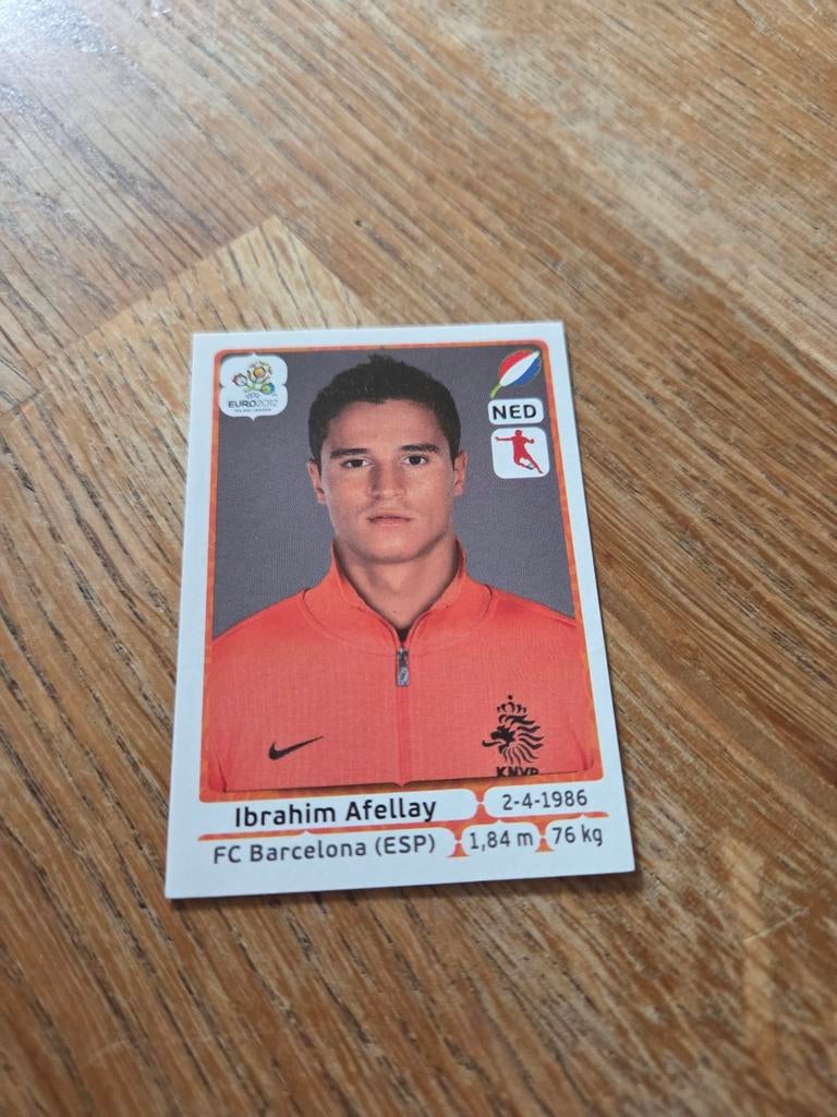 Panini EK 2012, Ophalen of Verzenden, Zo goed als nieuw, Buitenlandse clubs, Poster, Plaatje of Sticker