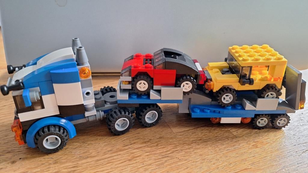 t.k. lego 31033 creator 3 in 1 autotransporter, Ophalen of Verzenden, Gebruikt, Lego