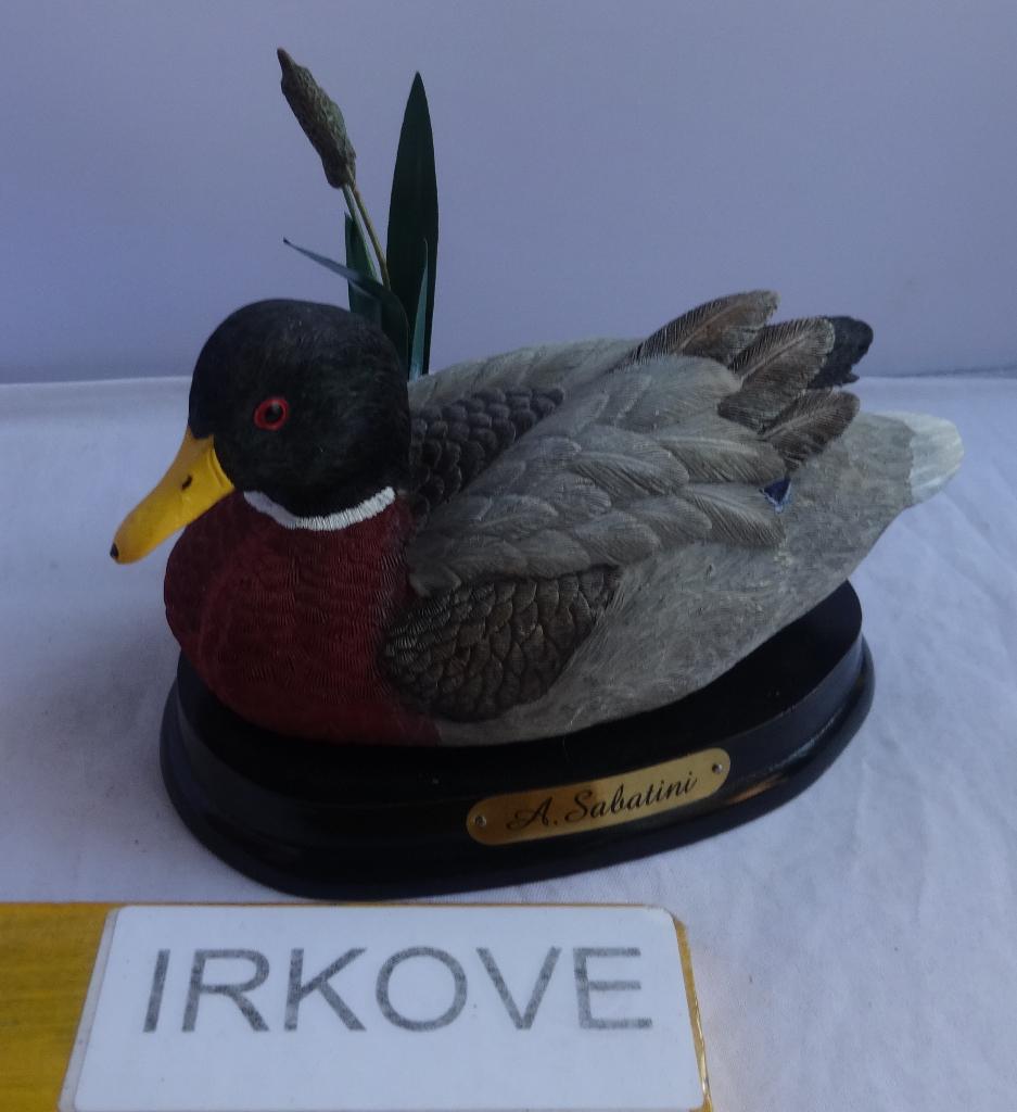 SCHITTERENDE EENDJES 4 X * Porselein o.a. *, Verzamelen, Beelden en Beeldjes, Verzenden, Zo goed als nieuw, Dier