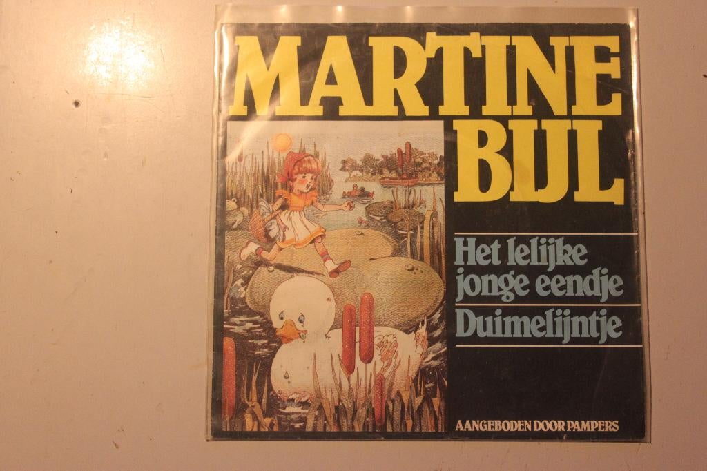 700r - flexie single 33toeren - martine bijl--a--het lelijke, Cd's en Dvd's, Vinyl Singles, Ophalen of Verzenden, Gebruikt