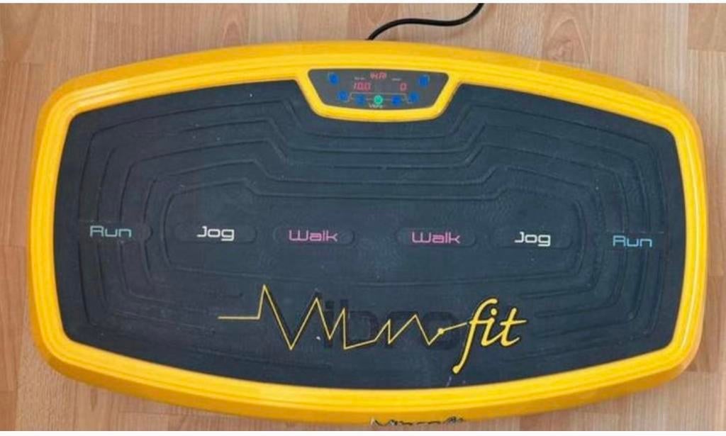 Vibrofit trilplaat, Sport en Fitness, Fitnessapparatuur, Ophalen, Zo goed als nieuw, Overige materialen, Trilplaat