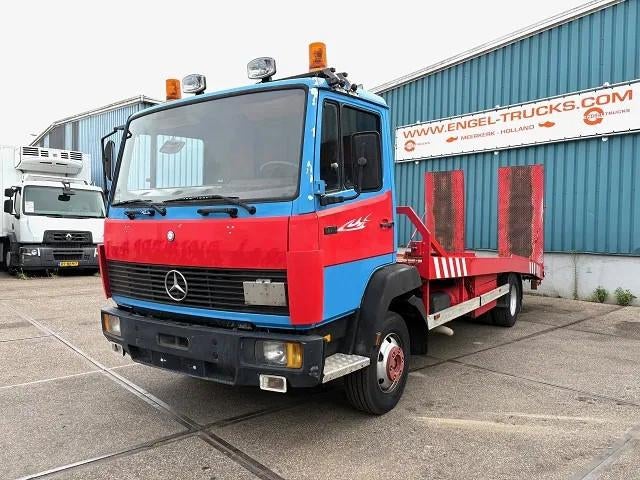 Mercedes-Benz LK 814 RECOVERY TRUCK / CAR-MACHINE TRANSPORTE, Auto's, Euro 2, Achterwielaandrijving, Mercedes-Benz, Bedrijf