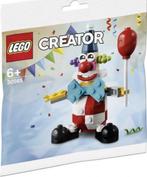 Lego Creator: 30565 Verjaardagsclown (Polybag), ., Nieuw, Ophalen of Verzenden, .