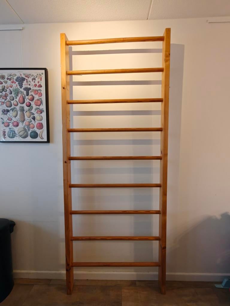 Klimrek hout, Ophalen