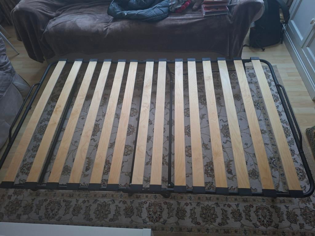 Opklapbed 120x200 cm met koudschuimmatras, Huis en Inrichting, Slaapkamer | Bedden, Ophalen of Verzenden, Twijfelaar, 120 cm