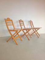 Vintage stoelen klapstoelen, Ophalen of Verzenden