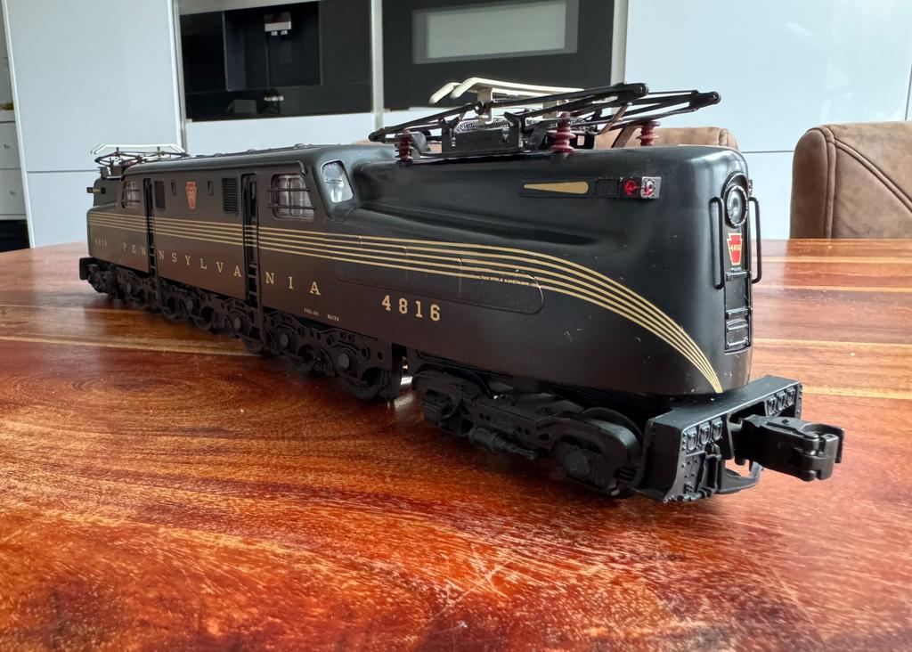 Brass Pennsylvania GG-1 electric locomotive #4816 1/4 scale, Zo goed als nieuw, Ophalen, Overige merken, Gelijkstroom
