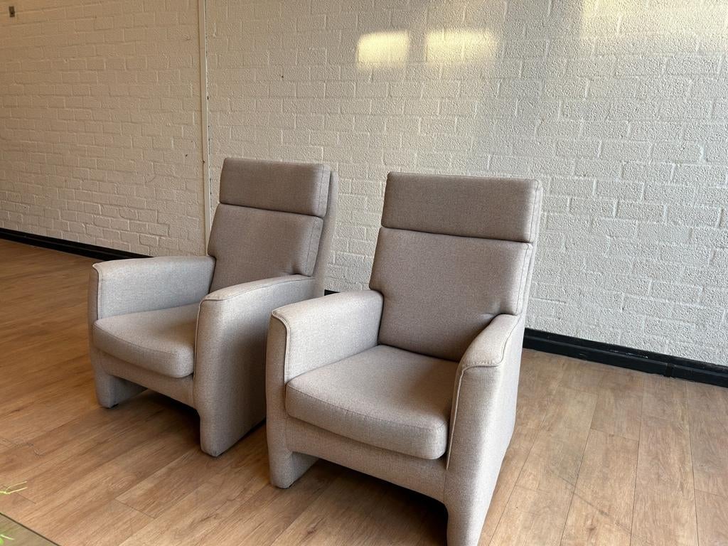 Twee professioneel gereinigde COR Conseta fauteuils, Huis en Inrichting, Fauteuils, Ophalen, 75 tot 100 cm, Zo goed als nieuw