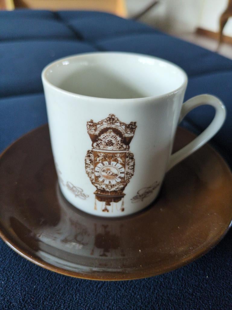 Mitterteich Porzellan Nutroma klokjes kop en schotel, Ophalen of Verzenden