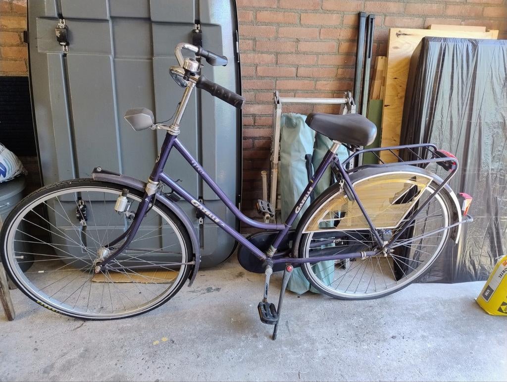Gazelle Esprit Damesfiets - Terugtraprem - Blauw/Paars, Fietsen en Brommers, Fietsen | Dames | Damesfietsen, Ophalen, Terugtraprem