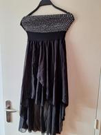 Dames jurk zwart met glitters, Ophalen of Verzenden, Zo goed als nieuw, Zwart, Overige typen