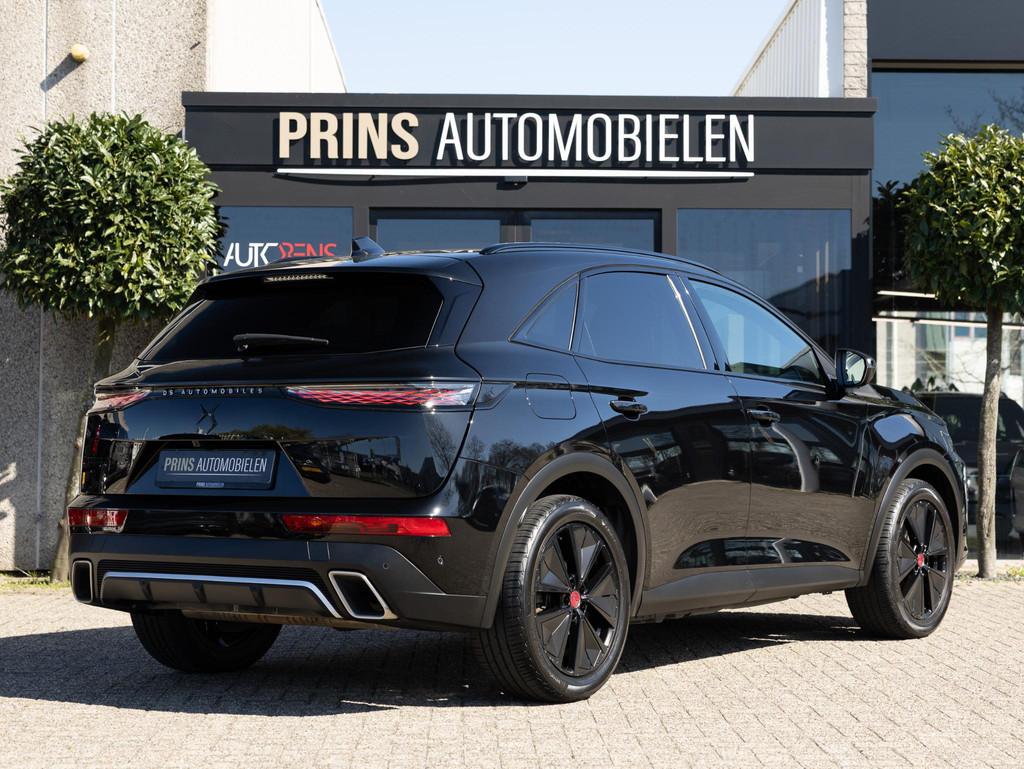 DS 7 300PK 4x4 Performance Line+|Alacantara|Adapt.cr, Auto's, DS, Automaat, 14 kWh, Gebruikt, Zwart