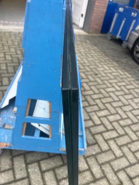Groot gelaagd en gehard glas (8-4-8) - 283 x 103,5 cm, Tuin en Terras, Ophalen, Nieuw