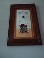 Aparte antieke spiegel, Huis en Inrichting, Woonaccessoires | Spiegels, Ophalen, Rechthoekig, Minder dan 100 cm