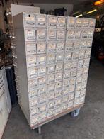 Vintage archiefkastjes, Huis en Inrichting, Kasten | Roldeurkasten en Archiefkasten, Ophalen, Minder dan 50 cm, Gebruikt, Vintage