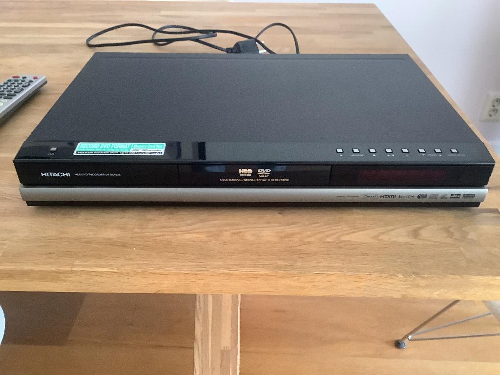 Hitachi HDD/DVD recorder, Audio, Tv en Foto, Dvd-spelers, Met harddisk, Dvd-recorder, Zo goed als nieuw, Ophalen
