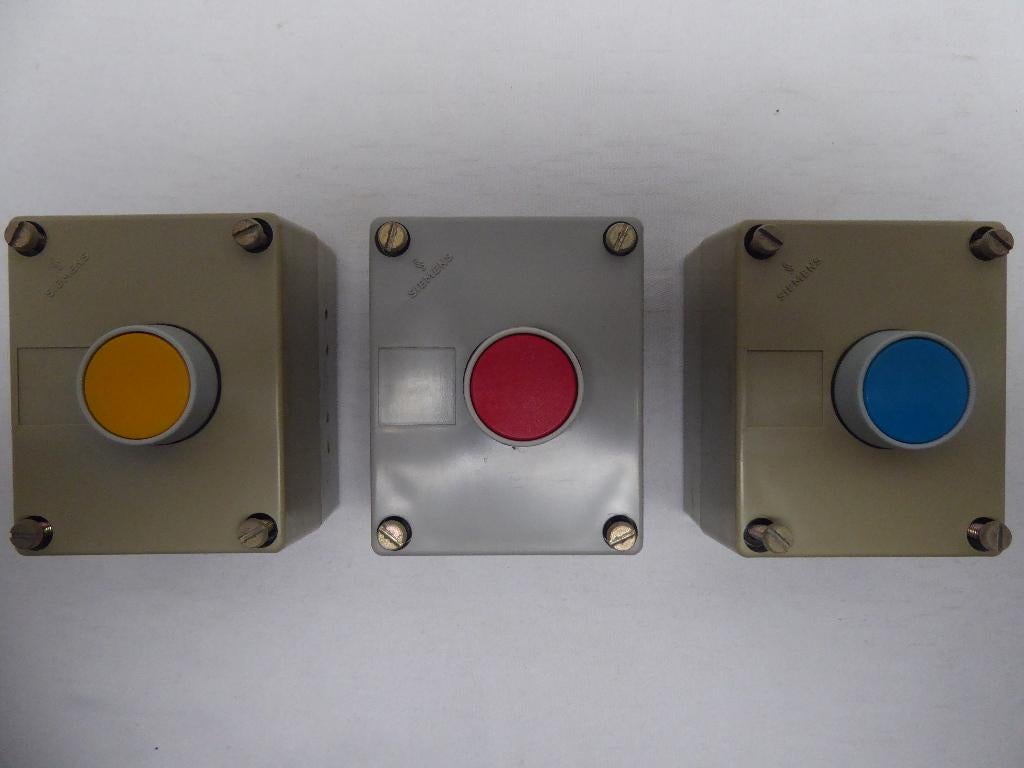 Siemens drukknopkasten | in zeer nette staat, Ophalen of Verzenden, Zo goed als nieuw