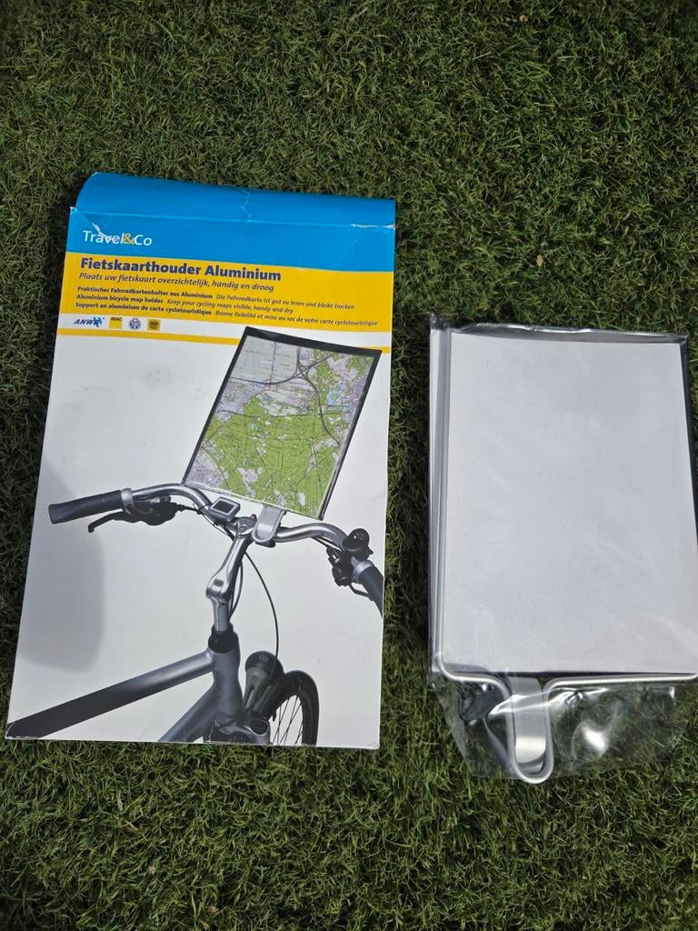 Aluminium Fietskaarthouder - Travel & Co, Ophalen of Verzenden, Zo goed als nieuw, Travel&Co  (ANWB)