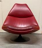 Artifort F510 fauteuil - Geoffrey Harcourt - opnieuw te stof, Gebruikt, Ophalen of Verzenden, 75 tot 100 cm, Stof