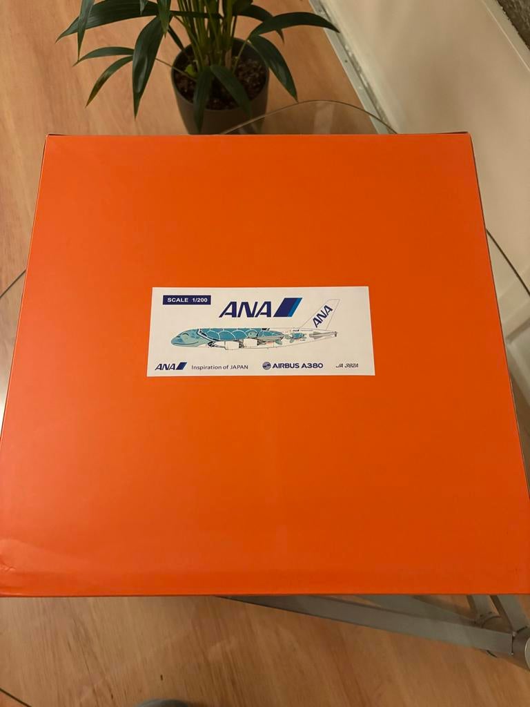 ANA A380 1/200 Vliegtuig Model, Overige merken, 1:144 tot 1:200, Ophalen of Verzenden, Zo goed als nieuw
