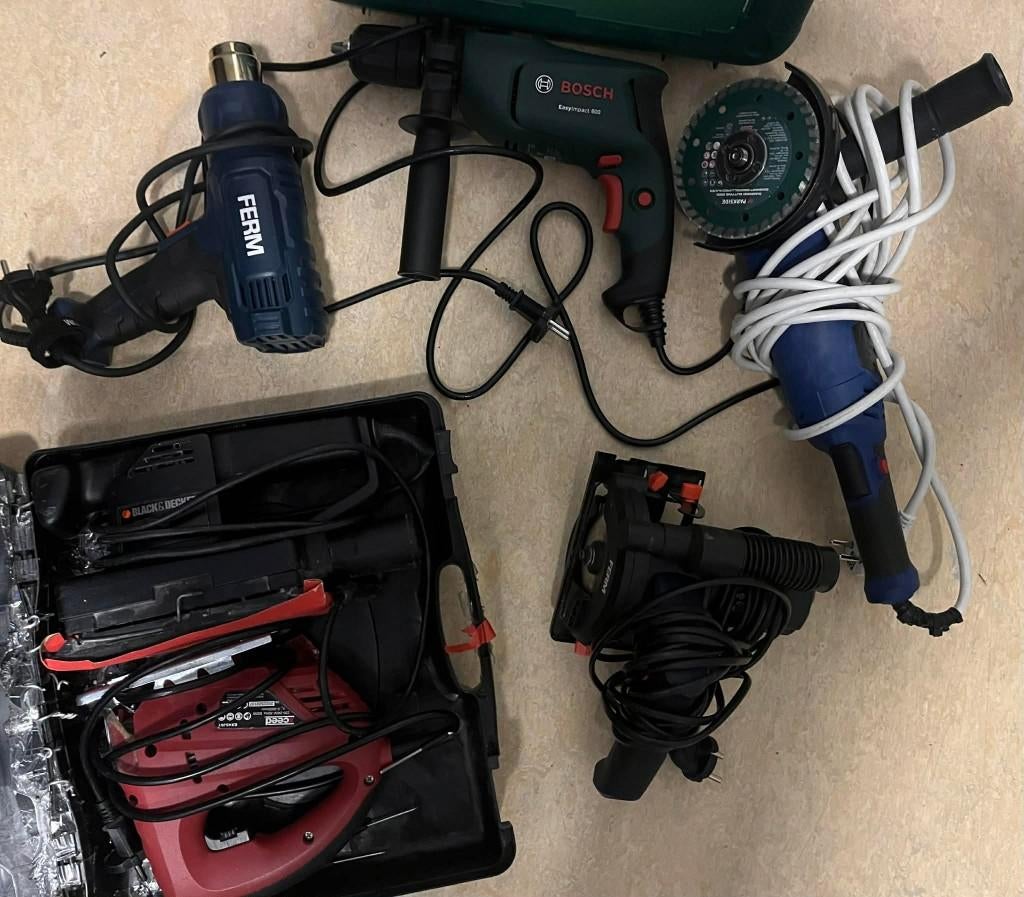 Elektrisch Gereedschap, Overige typen, 600 tot 1200 watt, Ophalen of Verzenden, Zo goed als nieuw