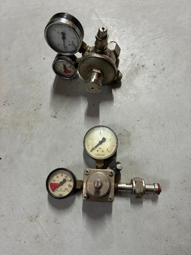 Co2 meter koolzuurmeter aansluiting biertap thuistap bar, Ophalen