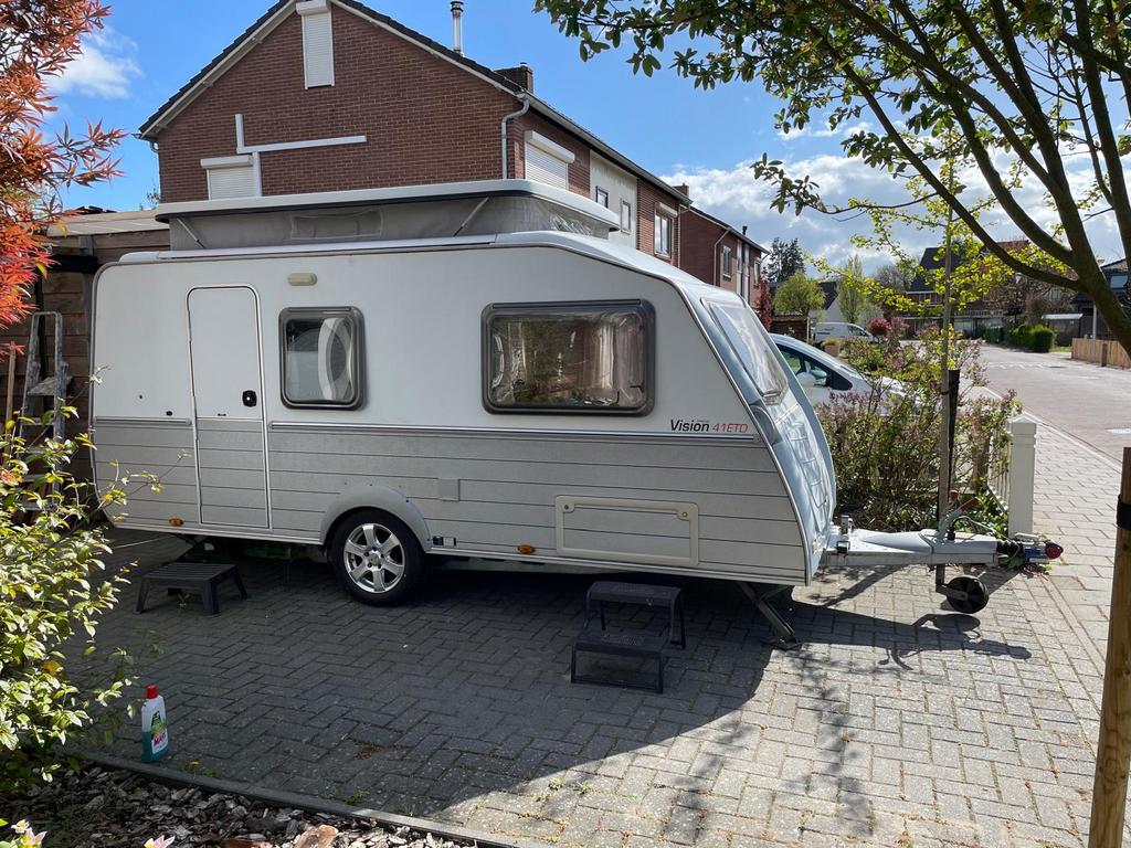 Te koop: Kip vision 41 ETD special met voortent en luifel, Kip, Kleine zit, Tot en met 3, Particulier