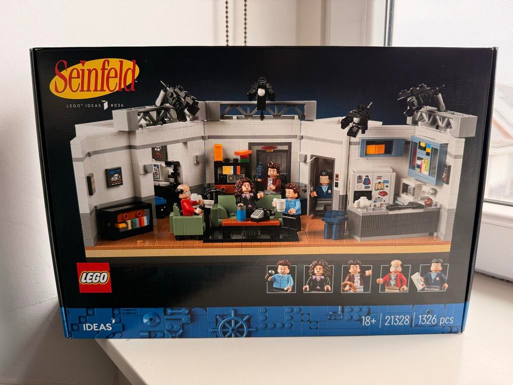 Lego Ideas 21328 Seinfeld - Nieuw in doos, Kinderen en Baby's, Speelgoed | Duplo en Lego, Lego, Nieuw, Ophalen of Verzenden, Ideas